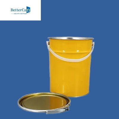 কেনা 0.28mm-0.35mm মেটাল পেইন্ট পেল রাউন্ড 5 লিটার মেটাল বালতি জাতিসংঘ অনুমোদিত online manufacture