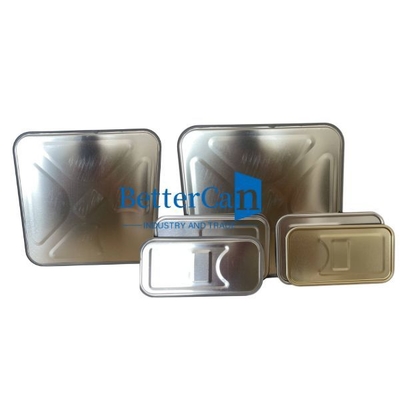 কেনা 0.28mm Square Tin Components 18liter Square Gold OEM Tin Accessories online manufacture