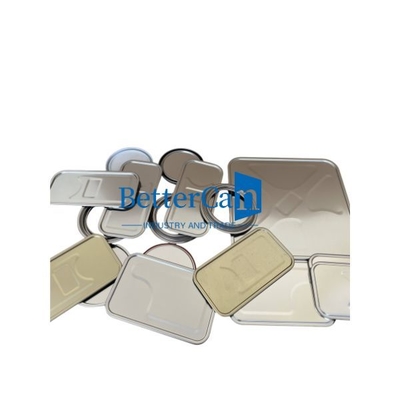 কেনা 0.28mm Rectangular Tin Components 1liter Square Gold OEM Tin Accessories online manufacture