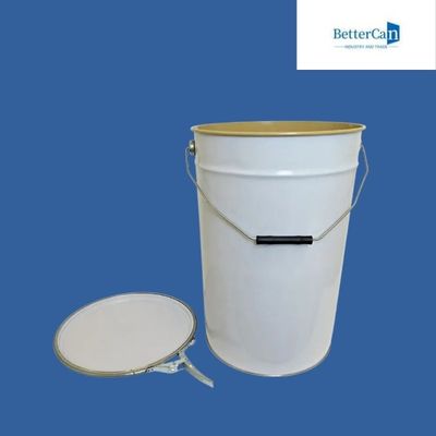 0.28mm-0.35mm মেটাল পেইন্ট বালতি 25l মেটাল ড্রাম ইকো ফ্রেন্ডলি টিনপ্লেট উপাদান