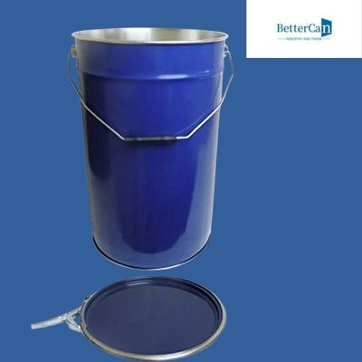 0.28mm-0.35mm মেটাল পেইন্ট বালতি 25l মেটাল ড্রাম ইকো ফ্রেন্ডলি টিনপ্লেট উপাদান