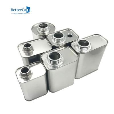 খালি কফি বিন টিনের ক্যান 16Oz-23Oz ভেন্ট হোল / এক্সস্ট ভালভ সহ