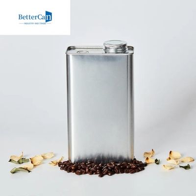 একটি ভালভ সহ 450 গ্রাম কফি বিন টিন 1 পাউন্ড 16 Oz টিনের পাত্র