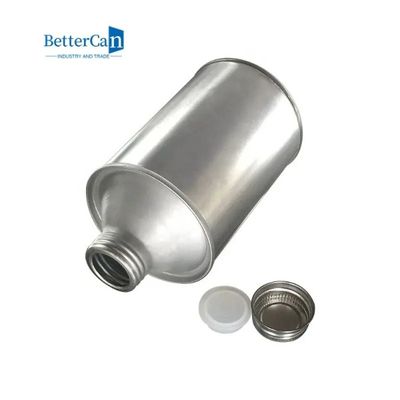 OEM মেটাল অয়েল টিন স্ক্রু ক্যাপ দিয়ে 250ml পেইন্ট টিন খালি করতে পারে