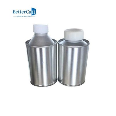 OEM মেটাল অয়েল টিন স্ক্রু ক্যাপ দিয়ে 250ml পেইন্ট টিন খালি করতে পারে