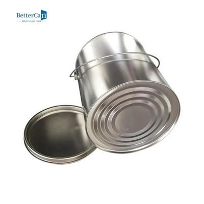 লিভার লক রিং লিড ISO9001 সহ রাউন্ড কার পেইন্ট টিন 5L মেটাল ক্যান