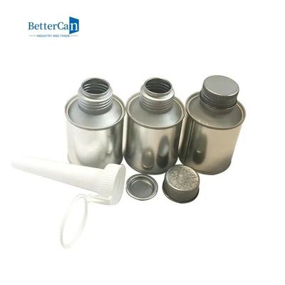 আঠালো সিমেন্টের জন্য 100ml টিন ক্যান বৃত্তাকার খালি মেটাল টিন প্যাকেজিং
