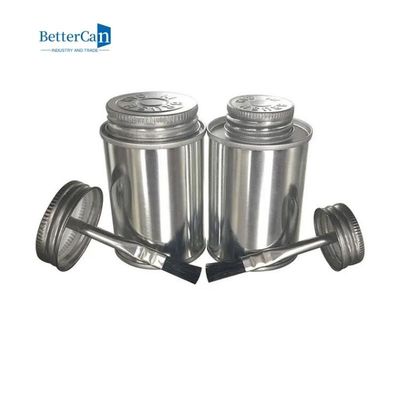 PVC/CPVC আঠালো সিমেন্ট প্যাকেজিং ISO9001 এর জন্য 118ml নলাকার টিনের ক্যান