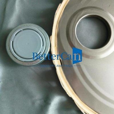 0.35 মিমি বেধ টিনের বালতি বালতি ঢাকনা সঙ্গে Rieke Flexspout টিনের আনুষাঙ্গিক 0.38mm গজ বালতি ঢাকনা